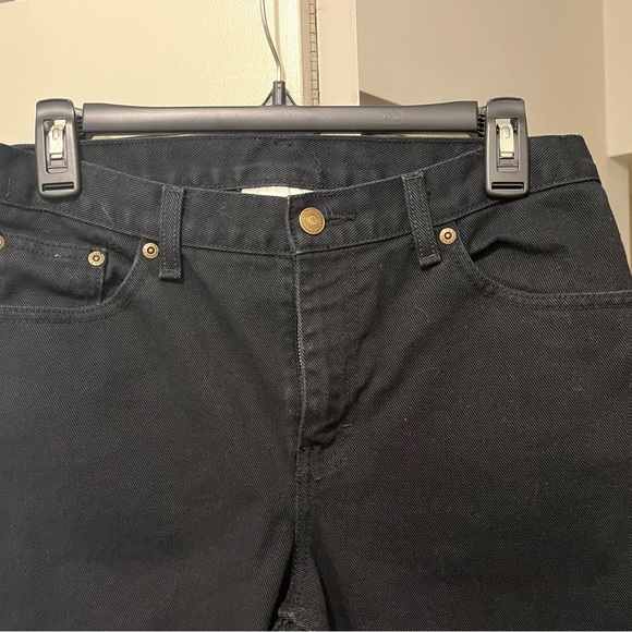 Newport News Jeanology Boot Cut Jeans, Size 6Tall Black - Picture 4 of 5